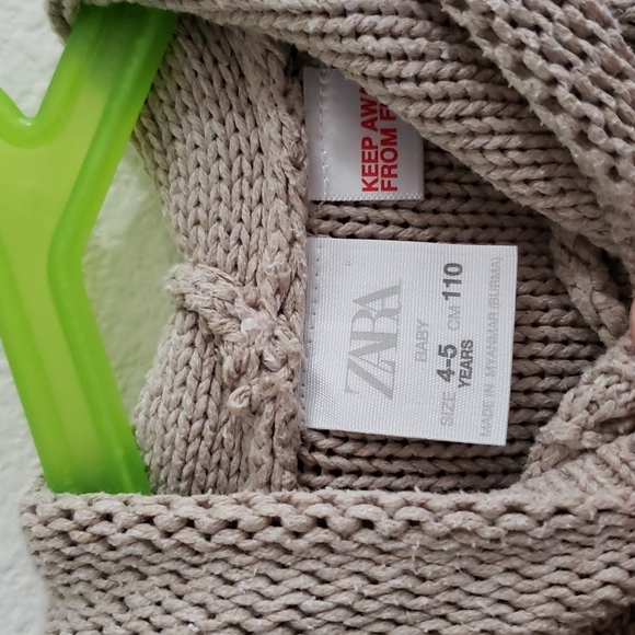 Zara baby knit hoodie - Picture 2 of 7